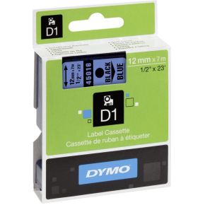 Image of DYMO 45016 Labeltape Tapekleur: Blauw Tekstkleur:Zwart 12 mm 7 m
