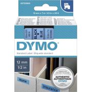 Dymo-D1-Tape-Cassette-12-mm-x-7m-zwart-op-blauw-45016