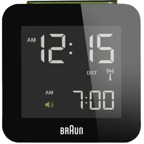 Image of Braun BNC 009 Global Radio Controlled Alarm Clock black
