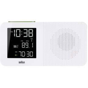 Image of Braun BNC 010 Global Radio Controlled Alarm Radio white