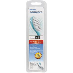 Image of Opzetborstel voor elektrische tandenborstel Philips Sonicare Sonicare for Kids 7+ 4 stuks Lichtgroen, Wit