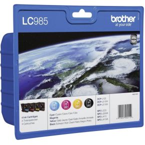 Image of Brother Ink Cartridge Lc985Valbp Value Pack (Bk