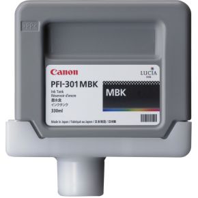 Image of Canon Cartridge PFI-301MBK (gepigmenteerd mat zwart)