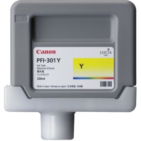 Image of Canon Cartridge PFI-301Y (gepigmenteerd geel)