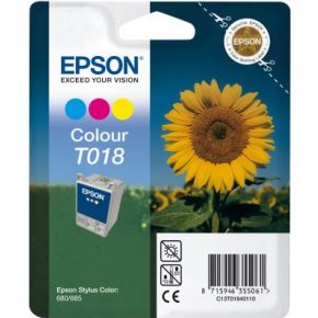 Image of Epson Cartridge T018 3-Kleuren