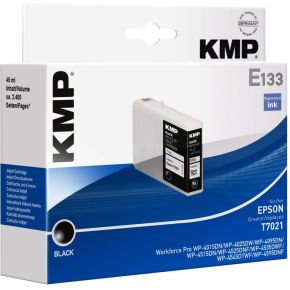 Image of KMP E133 inktpatroon zwart compatibel met Epson T7021
