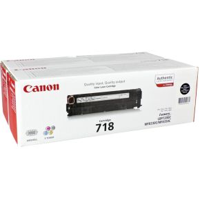 Image of 1x2 Canon Toner Cartridge 718 BK VP