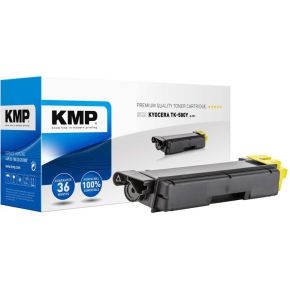 Image of KMP K-T51 toner geel compatibel met Kyocera TK-580 Y