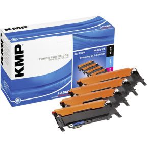 Image of KMP Compatibel Toner multipack SA-T38V - SA-T41 vervangt Samsung CLT-K4072, CLT-C4072, CLT-M4072, CLT-Y4072 Zwart, Cyaan, Magenta, Geel