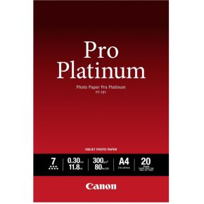 Image of Canon PT-101 A 4, 20 vel Photo Paper Pro Platinum 300 g