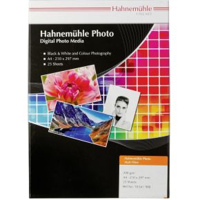 Image of Hahnemhle Photo Mat Fibre A 4 warmwit 200 g 25 Vel