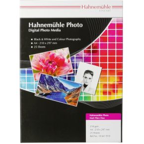 Image of Hahnemhle Photo Mat Fibre Duo A 4 warmwit 210 g 25 Vel