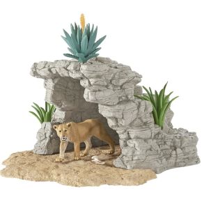 Image of Schleich Wild Life 42256 Grot playset