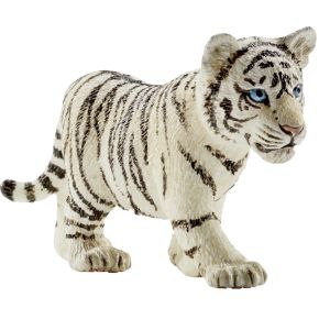 Image of Schleich - tijger jong, wit - 14732