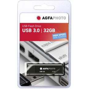 Image of AgfaPhoto USB 3.0 zwart 32GB