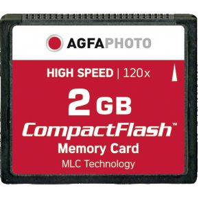 Image of AgfaPhoto Compact Flash 2GB High Speed 120x MLC