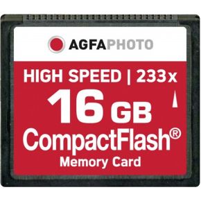 Image of AgfaPhoto Compact Flash 16GB High Speed 120x MLC