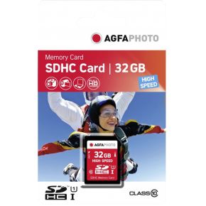 Image of AgfaPhoto SDHC Card 32GB Class 10 / UHS I