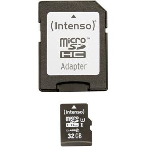 Image of Intenso 32GB microSDHC 32GB MicroSDHC UHS Class 10 flashgeheugen