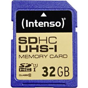 Image of Intenso 32GB SDHC 32GB SDHC UHS Class 10 flashgeheugen