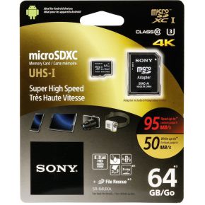 Image of Memorycard 64GB Class 10 UHS-I MSD