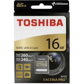 Image of Toshiba Exceria Pro N101 SDHC-kaart 16 GB Class 10, UHS-II