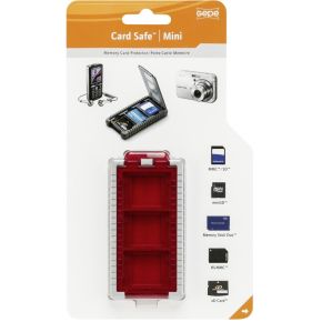 Image of Gepe Card Safe Mini rosso All in One 3853-03