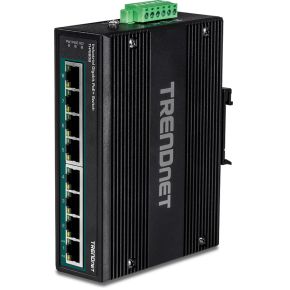 Trendnet TI-PG80B netwerk- Gigabit Ethernet (10/100/1000) Power over Ethernet (PoE) Zwart netwerk switch