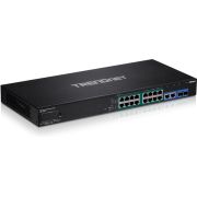 Trendnet TPE-3018LS netwerk- Managed Gigabit Ethernet (10/100/1000) Power over Ethernet (PoE) netwerk switch