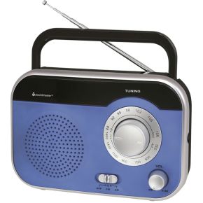 Image of Sound Master TR410BL Portable FM/AM Radio Blauw