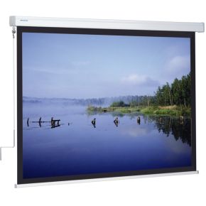 Image of Projecta Compact manual 138x180 mat wit