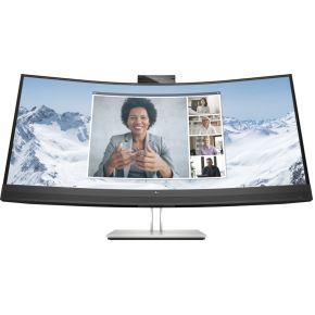 HP E34m G4 34" Wide Quad HD 75Hz Curved VA monitor