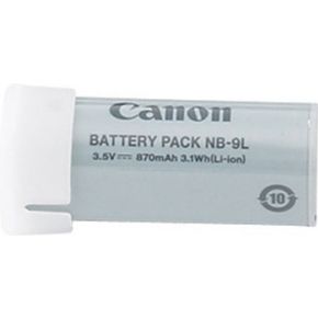 Image of Canon Camera-accu Vervangt originele accu NB-9L 3.5 V 870 mAh