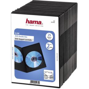 Image of 1x25 Hama DVD-Dubbel-cases 51185