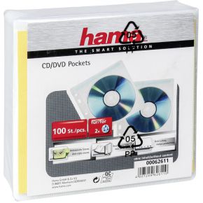 Image of Hama CD-ROM Pockets 100 62611