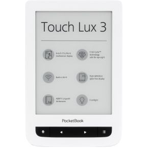 Image of PocketBook Touch Lux 3 eBook-reader 6 inch (15.2 cm) Wit