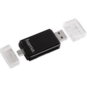 Image of Hama 2in1 USB 2.0 / OTG kaartlezer SD/microSD 54130