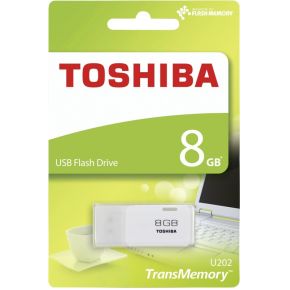 Image of Toshiba USB 2.0 8GB hayabusa wit