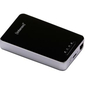 Image of Intenso 1 TB WiFi harde schijf USB 3.0, LAN (10/100 MBit/s), WiFi 802.11 b/g/n Zwart