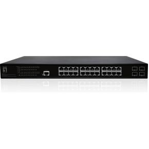 LevelOne GEP-2861 netwerk- Managed L2 Gigabit Ethernet (10/100/1000) Power over Ethernet (PoE) netwerk switch