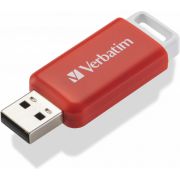 Verbatim DataBar 16GB USB Stick - Rood