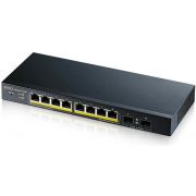 Zyxel GS1900-10HP Managed L2 Gigabit Ethernet (10/100/1000) Power over Ethernet (PoE) Zwart netwerk switch