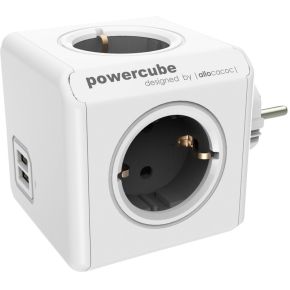 Image of Allocacoc PowerCube Original USB Grey