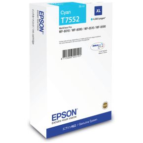 Image of Epson Cartridge T7552 XL (cyaan)