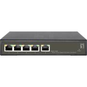 LevelOne GES-2105P netwerk- Managed L2 Gigabit Ethernet (10/100/1000) Power over Ethernet (PoE netwerk switch