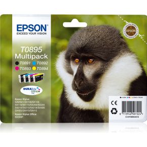 Image of Epson Multipack 4-colours T0895 DURABrite Ultra Ink