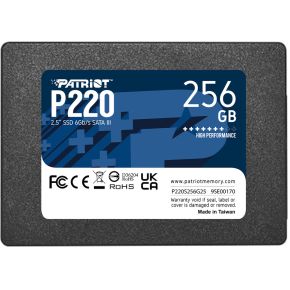 Patriot Memory P220 256GB 2.5" SSD
