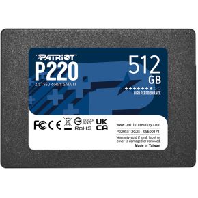 Patriot Memory P220 512GB 2.5" SSD