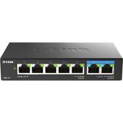 D-Link-DMS-107-E-netwerk-Unmanaged-Gigabit-Ethernet-10-100-1000-Zwart-netwerk-switch