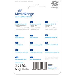 Image of MediaRange 64GB SDXC